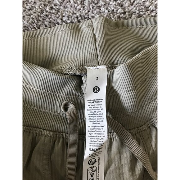 Lulu Lemon Dance Studio Mid-Rise Joggers Pants| Warm Ash Gray, Tan| Size 2 | NWT - Picture 7 of 8